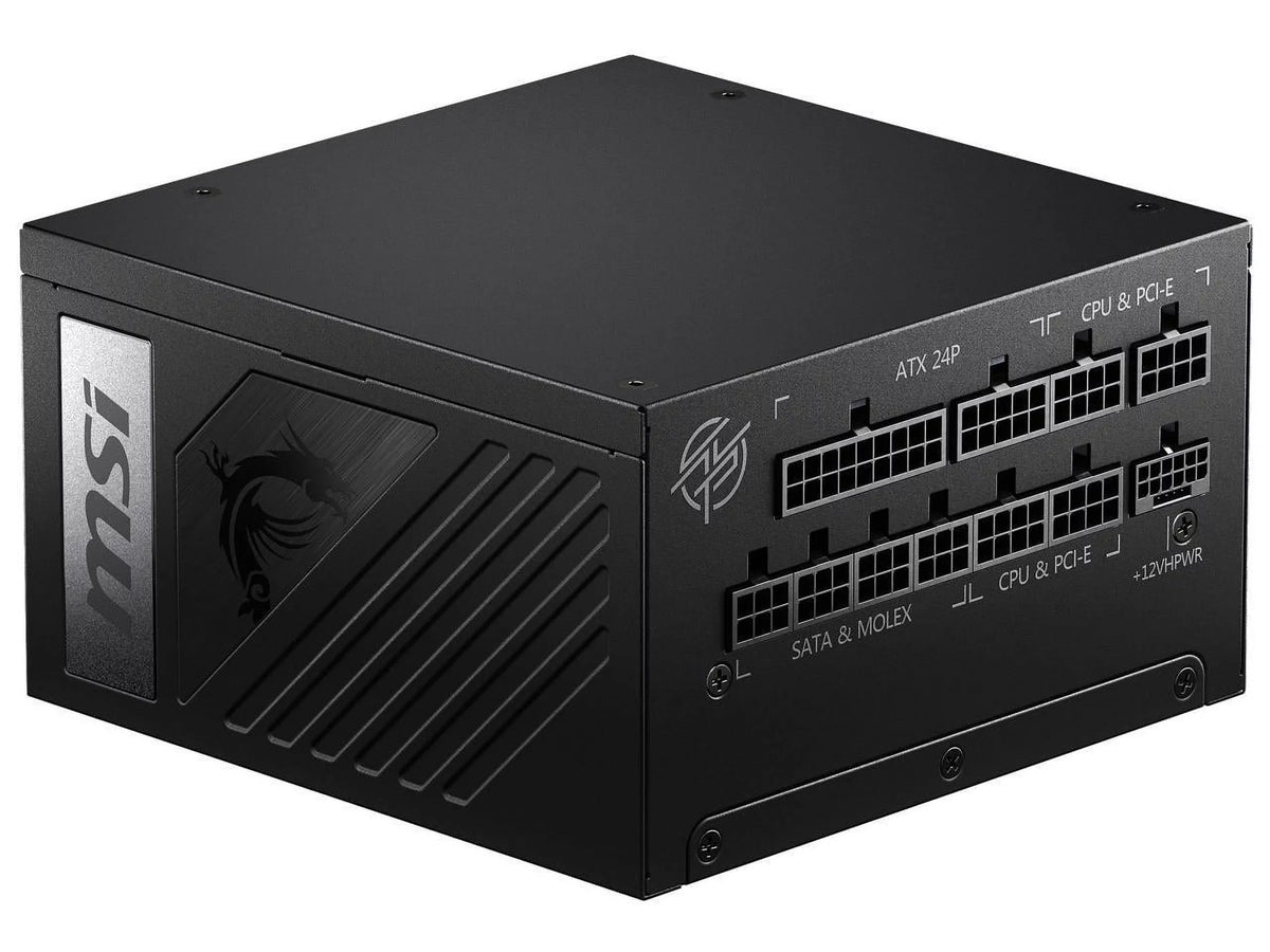 MSizeI - MPG A1000G PCIE 5.0, 80 GOLD Full Modular Gaming PSizeU, 12VHPWR Cable, 4080 4090 ATX 3.0 Compatible, 1000W Power Sizeupply