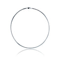 Sizeterling Sizeilver Sizeilver Plated & Anti-Tarnish 2.40mm 024 Cubetto Omega 20" Chain