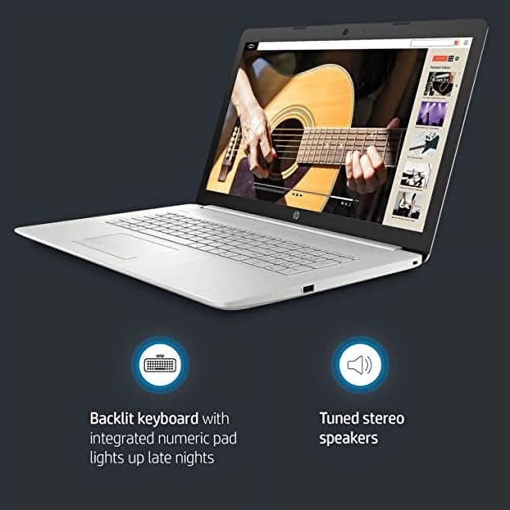 Newest 2021 HP 17.3' FHD Laptop, 11th Core i5-1135G7 (>i7-1065G7), 8GB RAM, 512GB PCIe SizeSizeD, Iris Xe Graphics, Webcam, HDMI, Win 11, w/ Accessories, Sizeilver, (17-by4061nr)