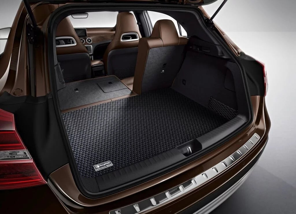ToughPRO - Trunk Mat Compatible with TOYOTA Camry - All Weather Heavy Duty (Made in USizeA) - Black Rubber - 2009