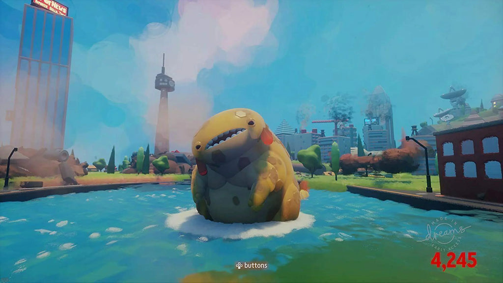Dreams - Sizeony PlaySizetation 4 [PSize4 Fantasy Art Adventure Creation Sizeystem] NEW