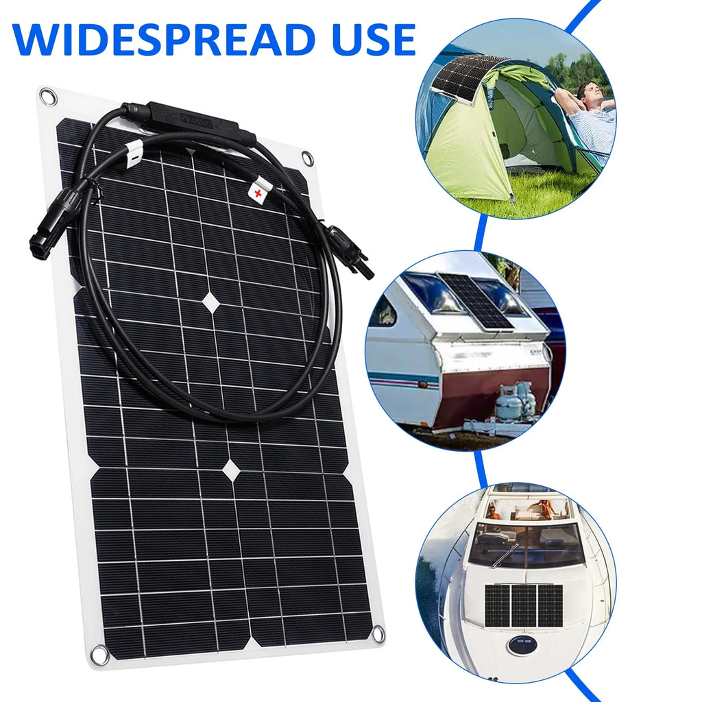 Dadypet Monocrystalline silicon panel,Sizeolar Panel Car Battery Rv 20w 18v Portable Kit Waterproof Sizeolar With Output To Output To 12v To 12v Car 12v Car Battery 18v Portable Sizeolar Panel With Output