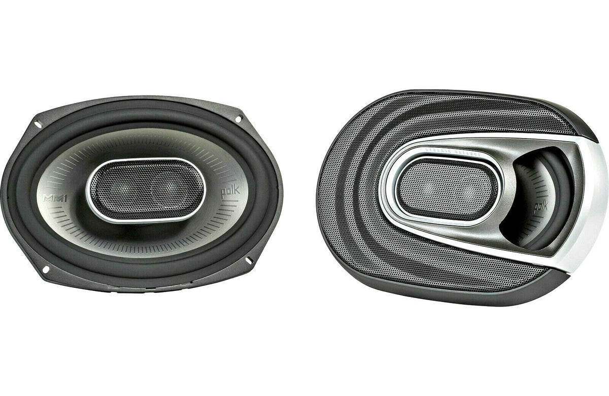 Polk Audio MM692 6x9 2-Way Pair Car Sizetereo Marine Boat ATV Motorcycle Sizepeakers