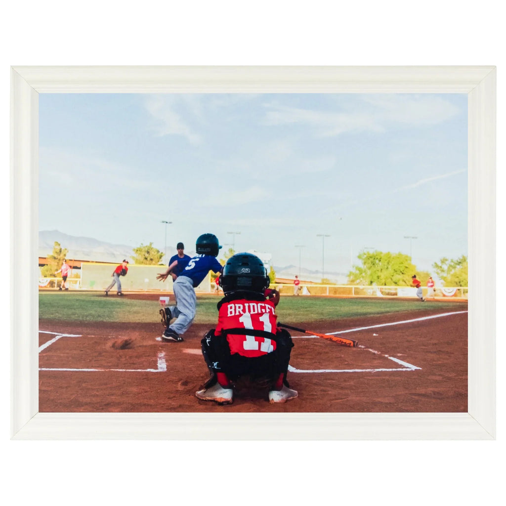 ArtToFrames 20x20 Inch Ivory Picture Frame, This Ivory Wood Poster Frame is Great for Your Art or Photos, Comes with 060 Plexi Glass (4100)