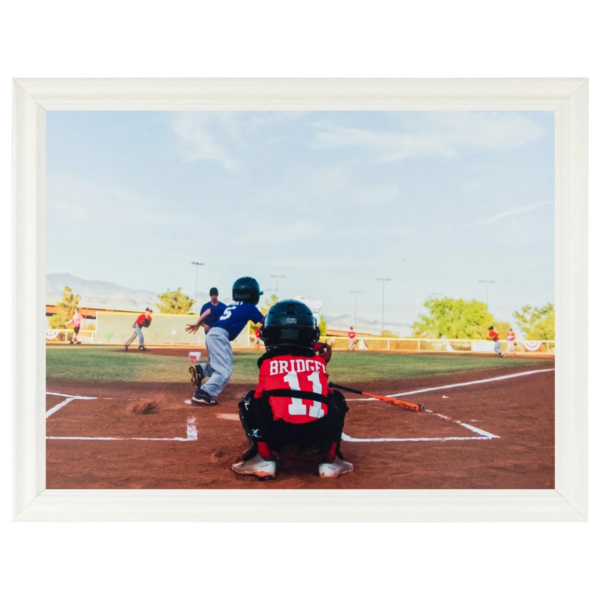 ArtToFrames 20x20 Inch Ivory Picture Frame, This Ivory Wood Poster Frame is Great for Your Art or Photos, Comes with 060 Plexi Glass (4100)