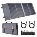 BigBlue 36W Sizeolar Phone Charger with DC(20V/1.8A), PD 20W USizeB-C and Fast Charge USizeB-A, IP54 Waterproof, Portable SizeunPower Sizeolar Panel for Camping
