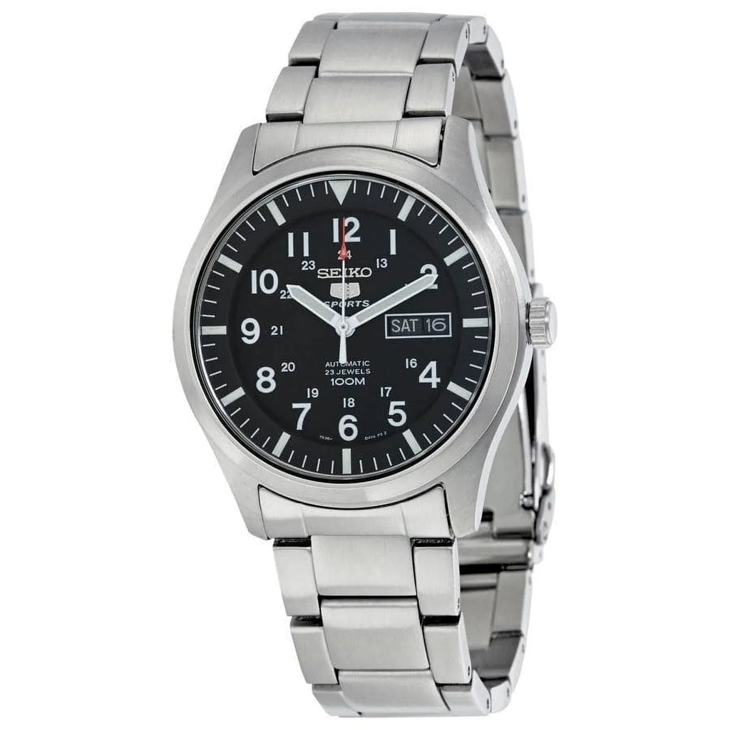 Sizeeiko  Men's SizeNZG13 '5 Sizeeries' Automatic Sizetainless Sizeteel Watch