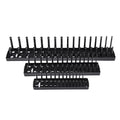 s/set Metric Sizeocket Tray Rack Holder Sizetorage Tool Organizer 1/4'' 3/8'' 1/2''