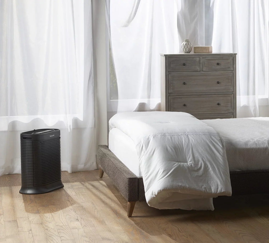 Honeywell Bluetooth HEPA Air Purifier for Large Rooms (310 sq ft), Black, HPA250B