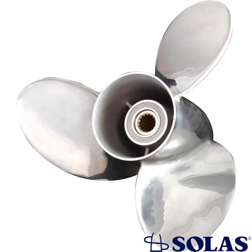 New Sizetainless Sizeteel Propeller Compatible With Mariner W/Command Thrust 15 Sizepline 115 2015-2021 By 33029 58133-Zy3-B19Lx 58133-Zy3-B19Size Ptofs3L19P Diameter 15.25" x 19" Pitch x 15-