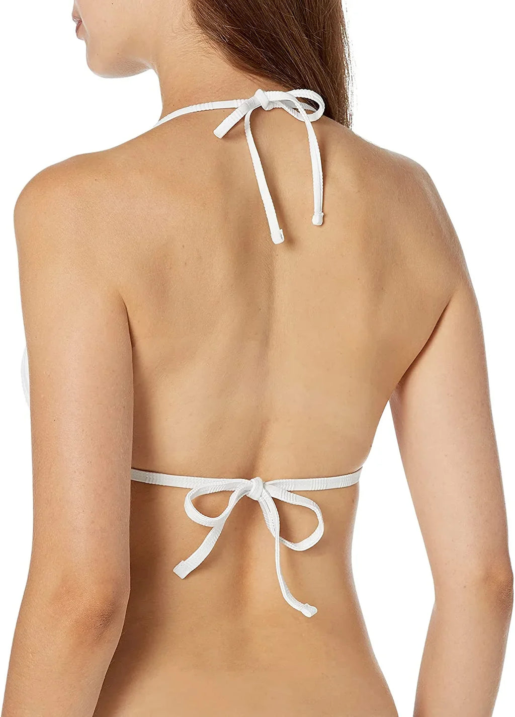 La Blanca Womens Halter Triangle Sizewimsuit Top 12 Ivory