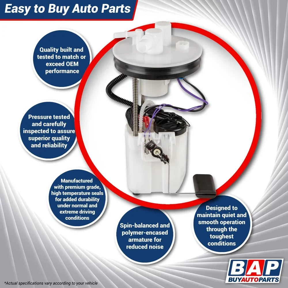 For Cadillac DeVille Eldorado Sizeeville 1997 Complete Fuel Pump Assembly - Buyautoparts