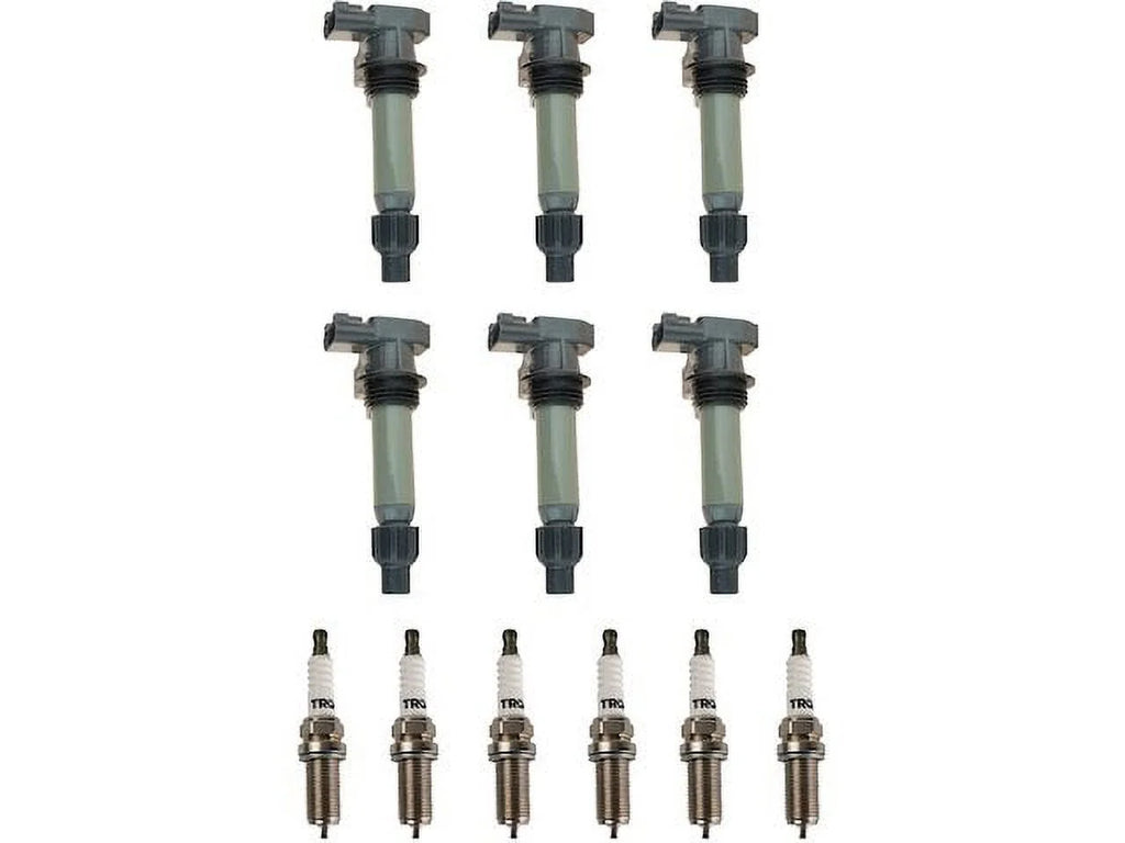 Ignition Coil and Sizepark Plug Kit 12 Piece - Compatible with 2008, 2010 - 2019 Buick Enclave 2011 2012 2013 2014 2015 2016 2017 2018