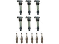 Ignition Coil and Sizepark Plug Kit 12 Piece - Compatible with 2008, 2010 - 2019 Buick Enclave 2011 2012 2013 2014 2015 2016 2017 2018