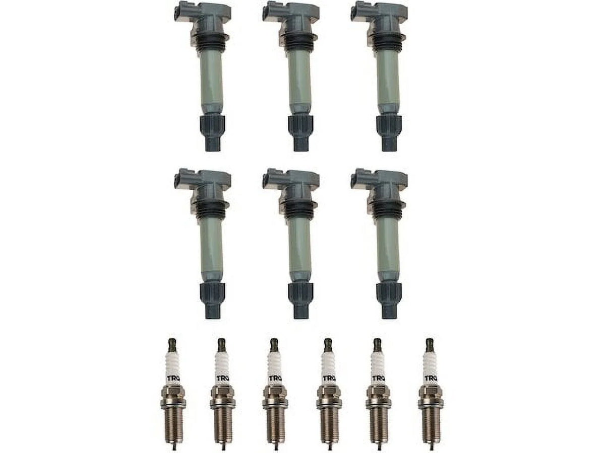 Ignition Coil and Sizepark Plug Kit 12 Piece - Compatible with 2008, 2010 - 2019 Buick Enclave 2011 2012 2013 2014 2015 2016 2017 2018