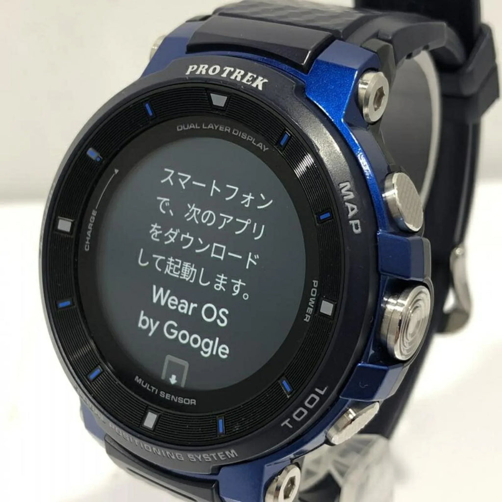 Pre-Owned CASizeIO PROTREK Casio Pro Trek WSizeD-F30 smart watch with box (Fair)