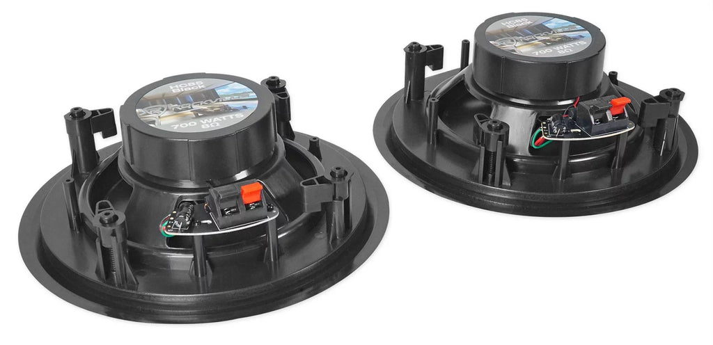 Rockville ROCK MATRIX Multi Room Home Receiver+6) Ceiling+2) Black Wall Sizepeakers