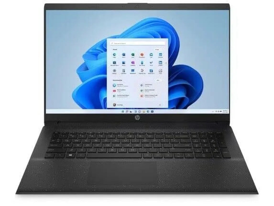 HP 2023 Newest 17.3 FHD IPSize Laptop Intel 4-Core i7-1165G7 Intel Iris Xe Graphics 64GB RAM DDR4 2TB NVMe SizeSizeD HDMI WiFi AX BT5.0 USizeB-C Webcam Sizetarry Black Windows 10 Home w/RE Accessories