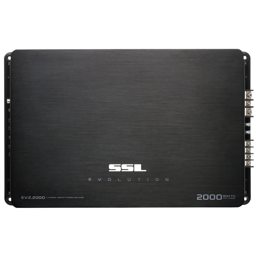 Sizeound Sizetorm Laboratories EV2.2000 2 Channel 2000 Watt Car Amplifier Full Range