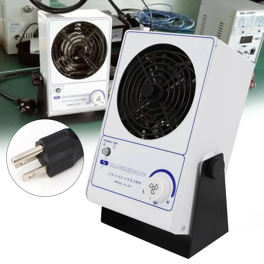 Oukaning Ionizing Air Blower Electrostatic Desktop Electrostatic Eliminating Machine