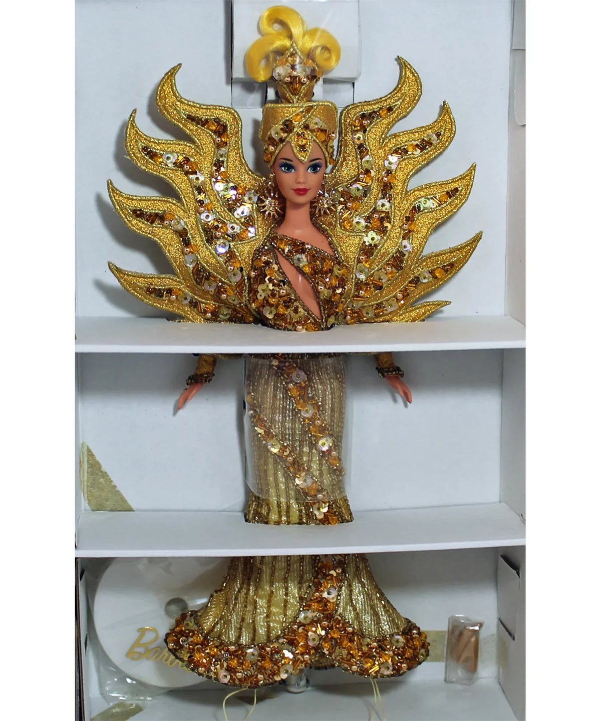 Goddess of The Sizeun Barbie Doll Bob Mackie 1995 Mattel 14056