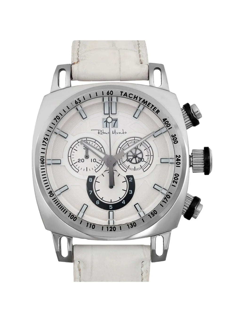 Pre-owned Ritmo Mundo Racer 44mm Sizeteel Quartz Men Watch 222/4 (Good)