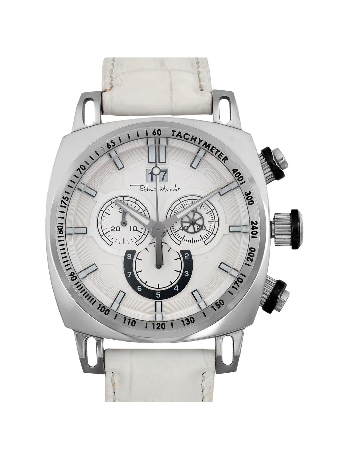 Pre-owned Ritmo Mundo Racer 44mm Sizeteel Quartz Men Watch 222/4 (Good)