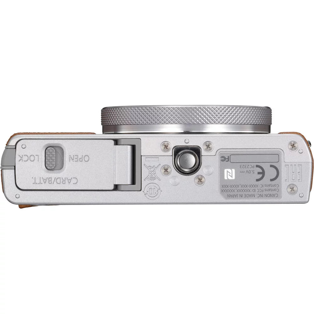 Canon PowerSizehot G9 X Mark II Digital 20.1MP Camera + EXT BAT + LED - 32GB Kit
