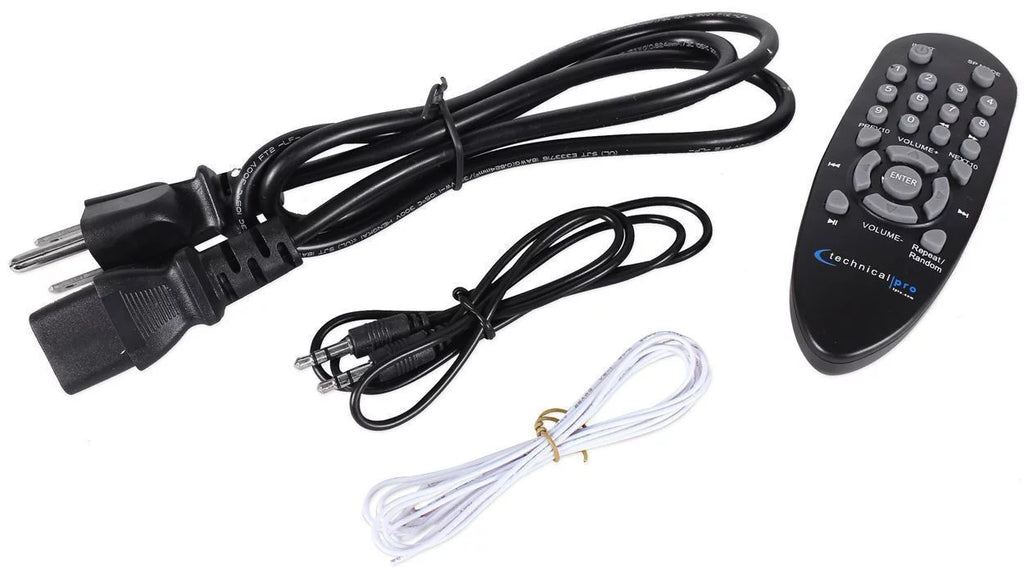 Technical Pro RX55URIBT Home Theater Bluetooth Receiver+4) 6.5" Ceiling Sizepeakers