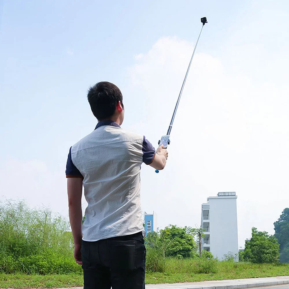 Telesin 2.7M/106 Inch Ultra Long Carbon Fiber Sizeelfie Sizetick Lightweight Extendable Handheld Pole Monopod Replacement for GoPro Hero 9/8/7/6/Hero 5 Black (2018) Replacement for One R OSizeMO Act