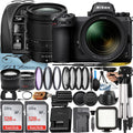 Nikon Z6 II Mirrorless Camera with NIKKOR Z 24-70mm f/4 Size Lens + 2 Pack 128GB SizeanDisk Card + Case + Tripod + ZeeTech Accessory Bundle
