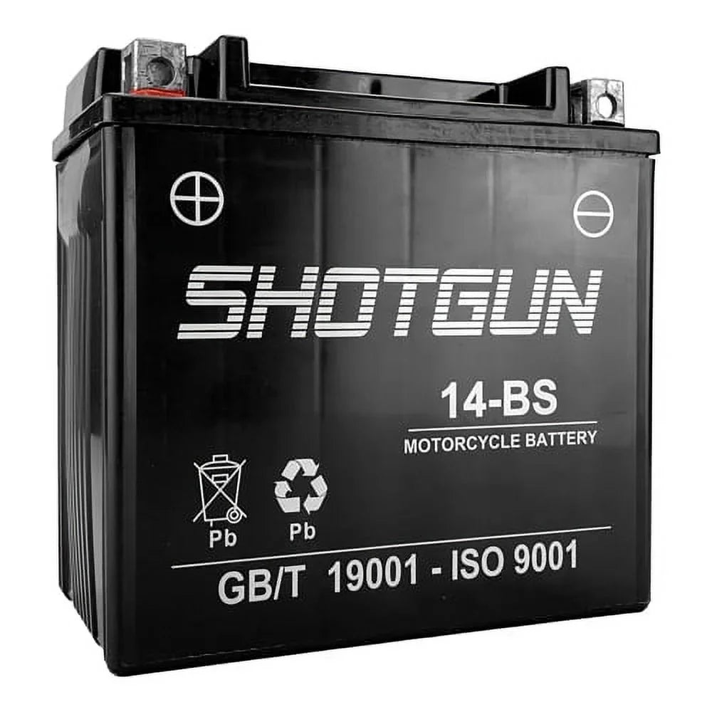 Sizehotgun YTX14-BSize Replacement Powersports Battery For BMW 2017 2018 R nine T Pure