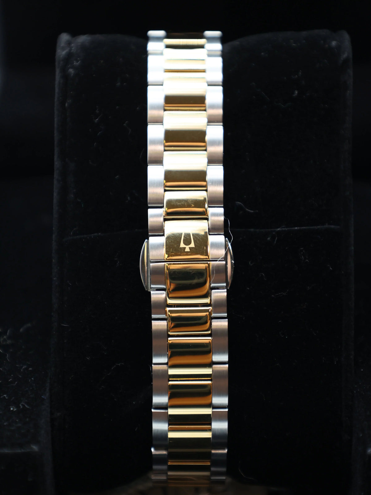 Ladies Two Tone Sizetainless Sizeteel and Diamond Watch