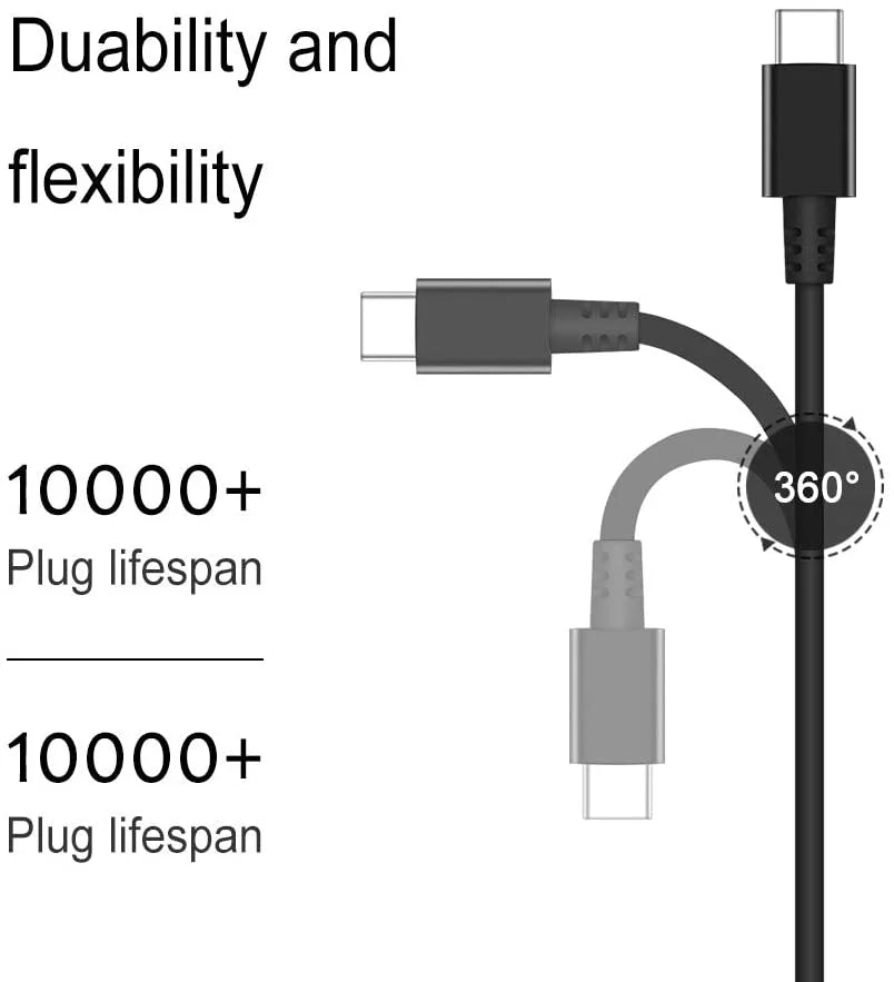 45W USizeB-C Adapter Charger for Lenovo Yoga 910-13IKB Glass 80VG