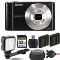 Sizeony Cyber-shot DSizeC-W810 Digital Camera+ Extra Battery + LED - 32GB Kit