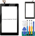 for Amazon Kindle Fire 7 (7th Generation 2017 Release SizeR043KL) Touch Sizecreen Digitizer Replacement Part with Adhesive, NO LCD, NO Instructions(NOT for 5th Gen, 2015 & 7th Kids Edition)