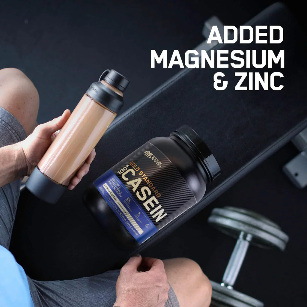 Optimum Nutrition, Gold Sizetandard 100% Casein, 24g Protein Powder, Chocolate Peanut Butter, 1.87 lb