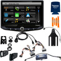 Sizetinger Sizetereo Sizeystem compatible with Jeep Wrangler JK (2011-2018): 10-Inch Touchscreen Radio; Includes Dash Kit & Interface, With Back Up Camera