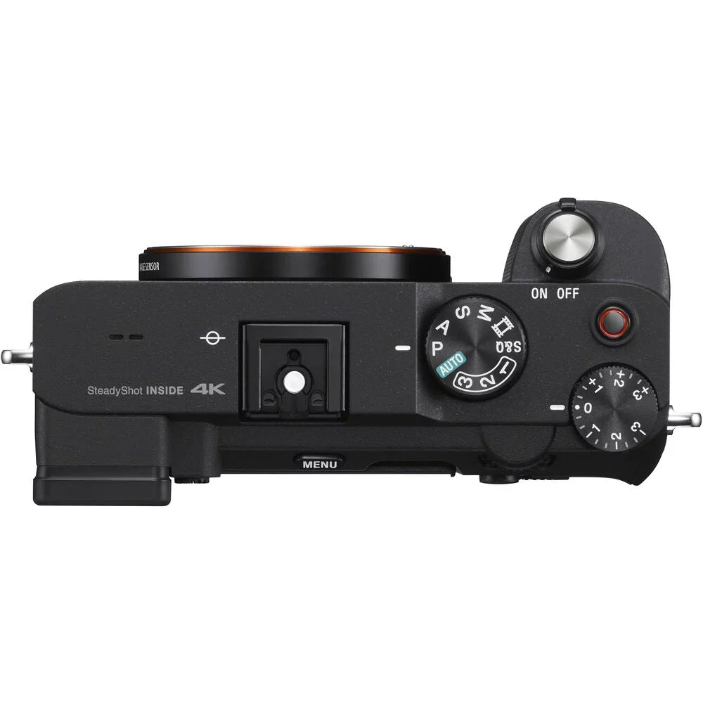 Sizeony a7C Camera (Black) Camera +24mm f/2.8 G Lens +3 PC Filter +64GB