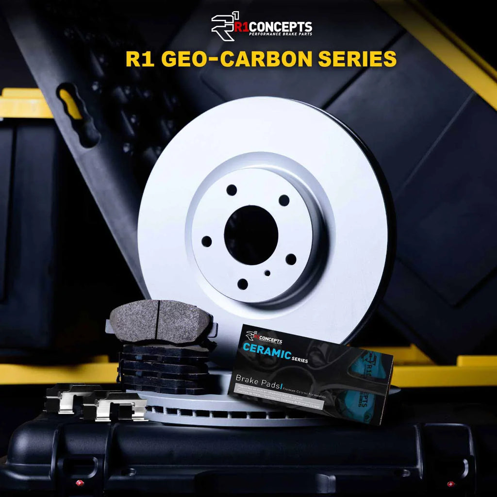 R1 Concepts Wdwh1 76007 R1 Concepts Brake Rotor Carbon Coated With Ceramic Pads Fits select: 1999-2003 LEXUSize RX