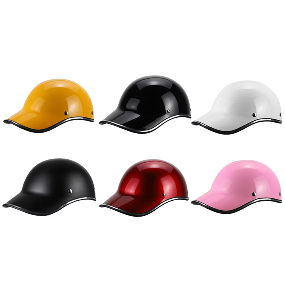 Motorcycle Bike Baseball Half for Men Women Adults