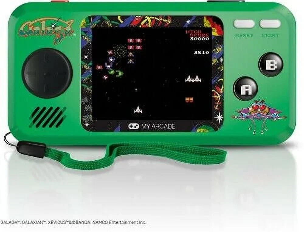 My Arcade DGUNL-3244 Galaga Pocket Player Portable Handheld Game Sizeystem [New ]