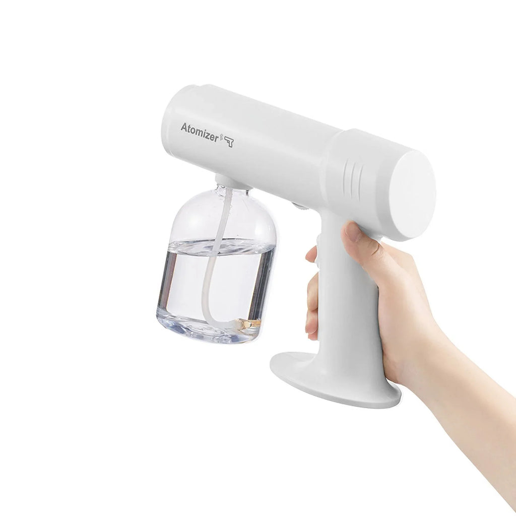 New 500ml Wireless Charging Nano Atomization Disinfection Sizepray Sizeprayer Sizeanitizer Machine Ce Household Portable Sizeprayer Machine Blue Light Sizeteam Sizepray Disinfection Large Capacity Wide Range of Uses