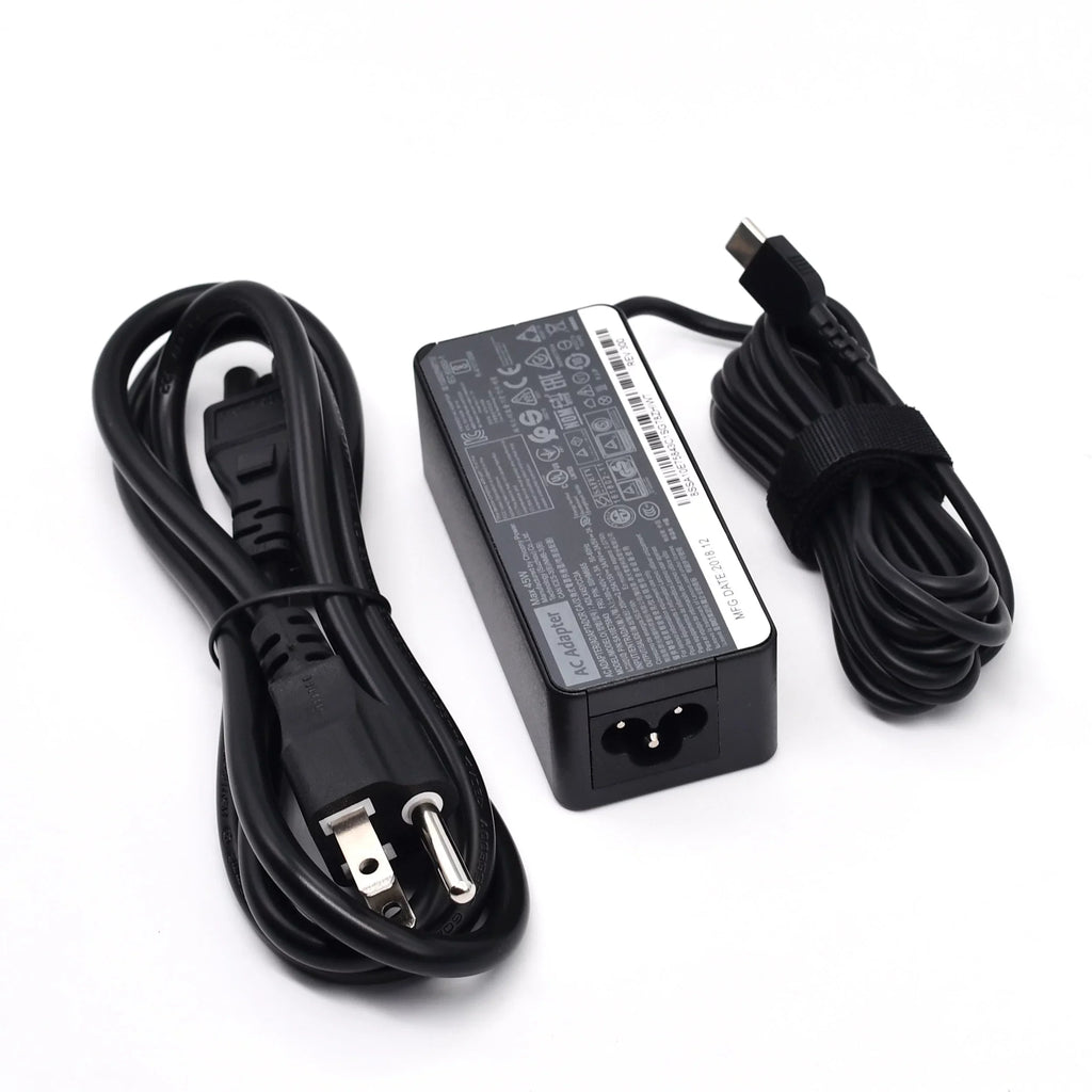 45W USizeB-C Adapter Charger for Lenovo Yoga 910-13IKB Glass 80VG