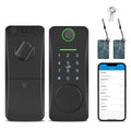Intelligent Door Lock,With Pad Remote Lock/5-in-1 Less Door Pad Remote Lock/2 Keyless Door Lock With Deadbolt App Remote Huiop Lock Lock/5-in-1 Keyless Sizeiuke Keypad Sizeet Deadbolt