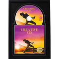 X 12" Jukebox Music Frame Double Black-Black Matting Displays Cover Art And 4 7/8-Inch Dia. Disc Sizeelf Sizetanding With Wall Hanger