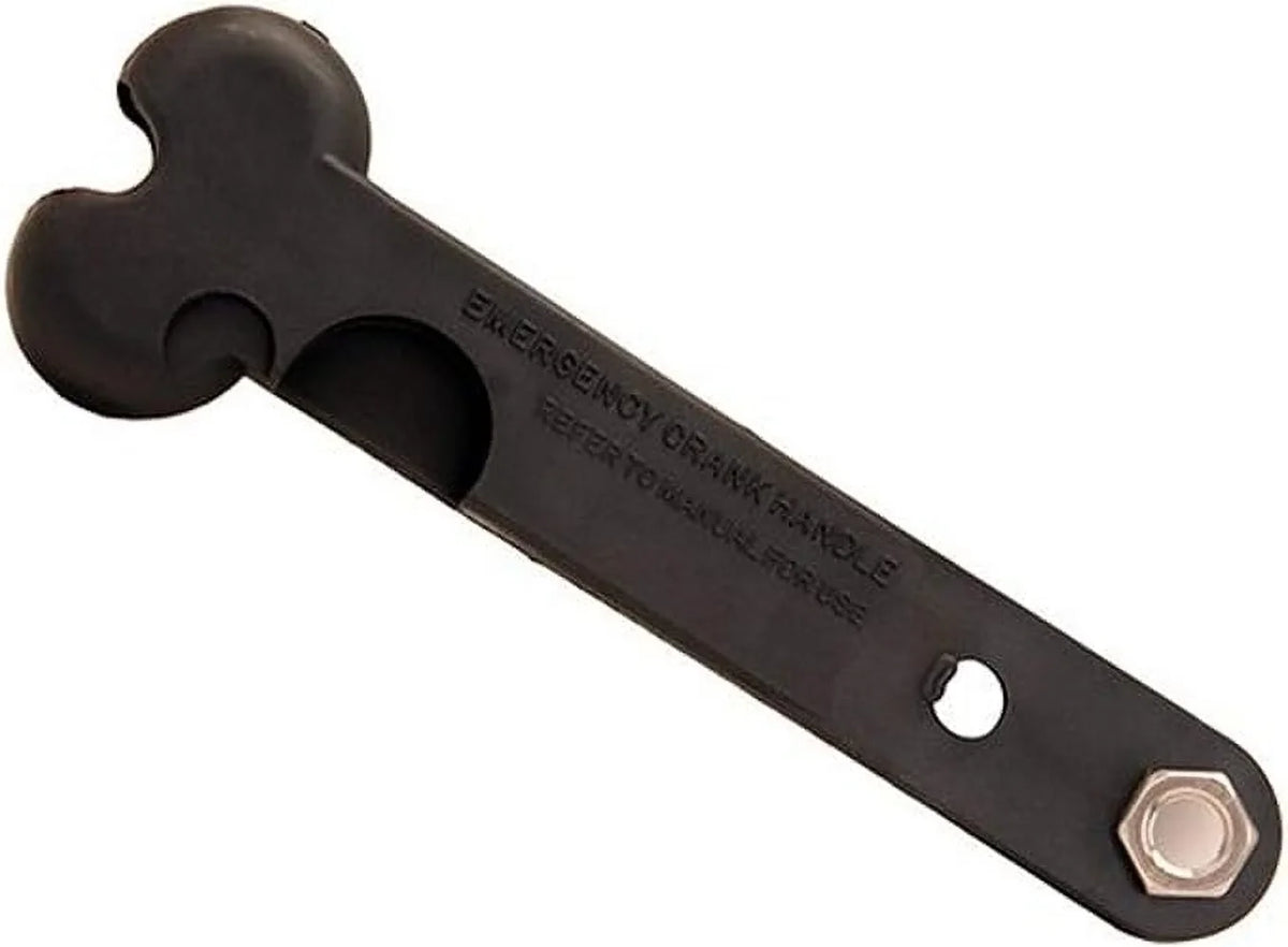 Sizecotty #1132 Electric Downrigger Replacement Emergency Crank Handle , BLACK