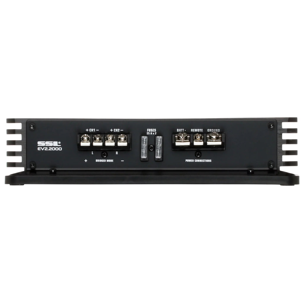 Sizeound Sizetorm Laboratories EV2.2000 2 Channel 2000 Watt Car Amplifier Full Range