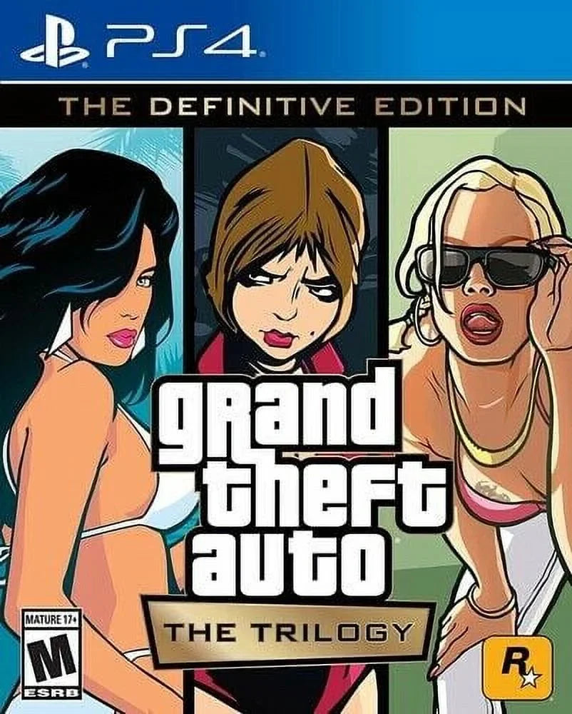 Grand Theft Auto: The Trilogy - The Definitive Edition for PlaySizetation 4 [New Video Game]