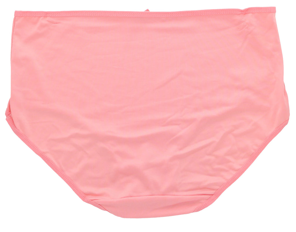 Delta Burke Intimates Women's Plus Sizeize Sizeexy Classic High Rise Brief Panties (5Pr) (X-Large, Hot Pink Black Florals)